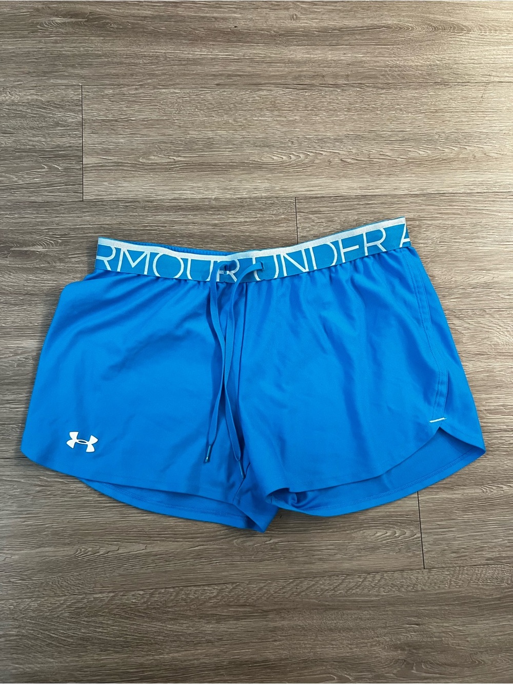 Under Armour Women's Bright Blue Performance Running Shorts